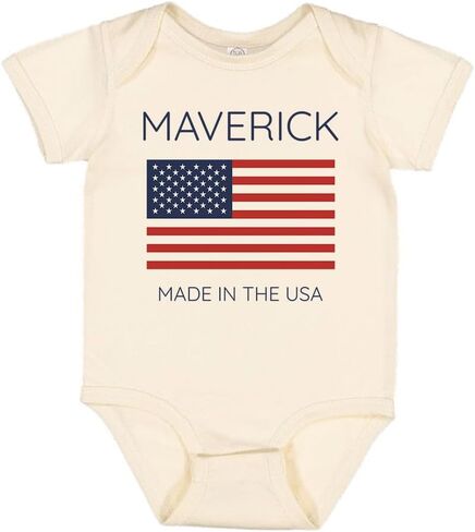 TATY Kids Maverick Made In The USA Baby Infant Bodysuit in Kuwait