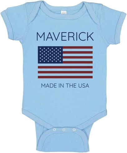 TATY Kids Maverick Made In The USA Baby Infant Bodysuit in Kuwait