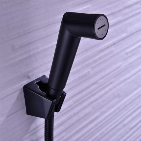 Bidet Sprayer with Cold Water Brass Portable Cloth Diaper Washer Shower Sprayer Set Wall Mounted Single Handle Bathroom Shower Bidet Tap for Personal Hygiene, Pet Bath,Brushed Nickel(Brushed Nickel) in Saudi Arabia