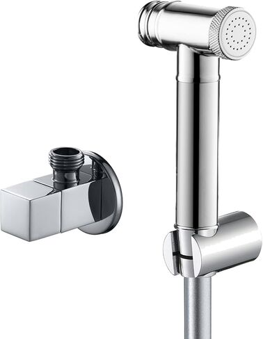 Handheld Bidet Sprayer for Toilet, Brass Cloth Diaper Sprayer, Attachment Bathroom Accessories for Feminine Hygiene, Cloth Diaper and Pet Wash,Black(Black) in Saudi Arabia