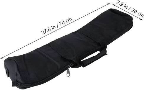 NUOBESTY 1pc Photography Bracket Storage Bag Tripod Stand Carrying Case Tripod Carrying Case Outdoor Photograph Pouch Tripod Stand Organizer Tripod Zipper Bag Oxford Cloth Black in Saudi Arabia
