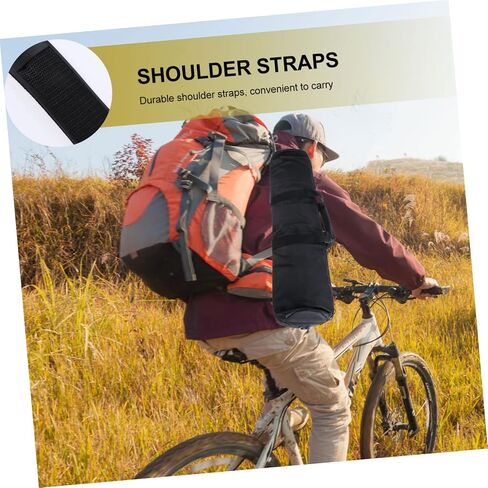 NUOBESTY 1pc Photography Bracket Storage Bag Tripod Stand Carrying Case Tripod Carrying Case Outdoor Photograph Pouch Tripod Stand Organizer Tripod Zipper Bag Oxford Cloth Black in Saudi Arabia