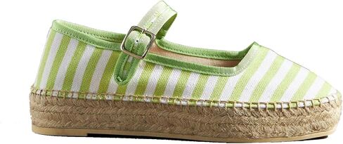 Mary Jane Espadrille Flats for Women Woven Ballet Flat Espadrille Canvas Summer Flats in Saudi Arabia