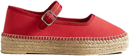 Mary Jane Espadrille Flats for Women Woven Ballet Flat Espadrille Canvas Summer Flats in Saudi Arabia
