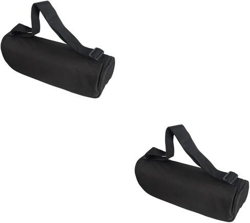 STOBOK Portable Nylon Tripod Storage Bag Durable Zipper Pouch for Outdoor Photography Travel and Camping Versatile Shoulder Holder for Men Women Black in Saudi Arabia