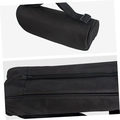 STOBOK Portable Nylon Tripod Storage Bag Durable Zipper Pouch for Outdoor Photography Travel and Camping Versatile Shoulder Holder for Men Women Black in Saudi Arabia