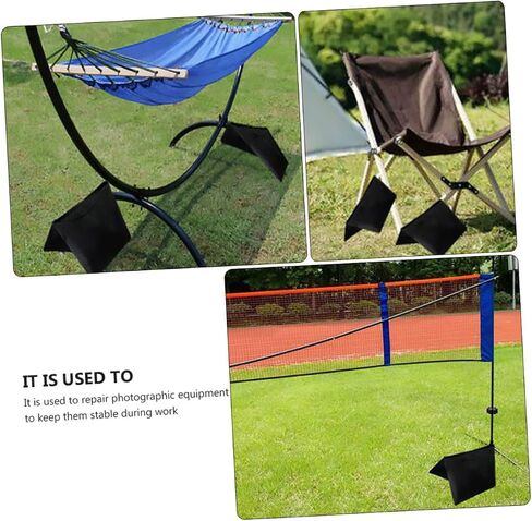 1SET Double Zipper Randbags for Tripod Light Stand Photography Fictrogrical Valcs الأكياس السرجية المتينة للاستخدام في الهواء الطلق قابلة للملء مع الحصى in Saudi Arabia