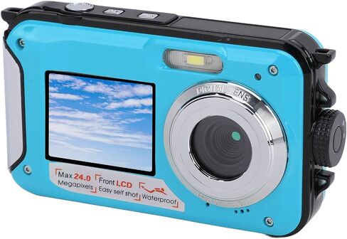 Underwater Camera for Snorkeling, HD 2.7K 48MP 11ft Camera with 16X Zoom, Autofocus Compact Digital Camera, 128GB Expandable (Dpofirs2giypckwr9-13) in Saudi Arabia