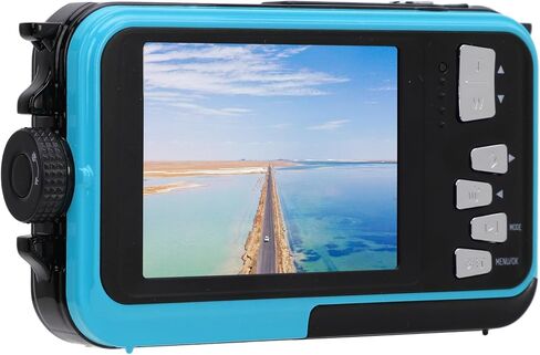 Underwater Camera for Snorkeling, HD 2.7K 48MP 11ft Camera with 16X Zoom, Autofocus Compact Digital Camera, 128GB Expandable (Dpofirs2giypckwr9-13) in Saudi Arabia