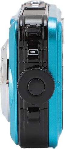 EBTOOLS 4K Underwater Camera, 56MP Camera with 16X Zoom, Dual Screens, 64GB Card, Auto Focus, 10FT Compact Digital Camera (Yellow) in Kuwait