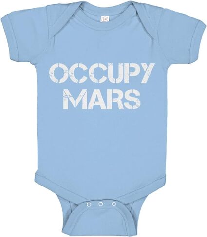 Baby Romper Occupy Mars 100% Cotton Infant Bodysuit in Saudi Arabia