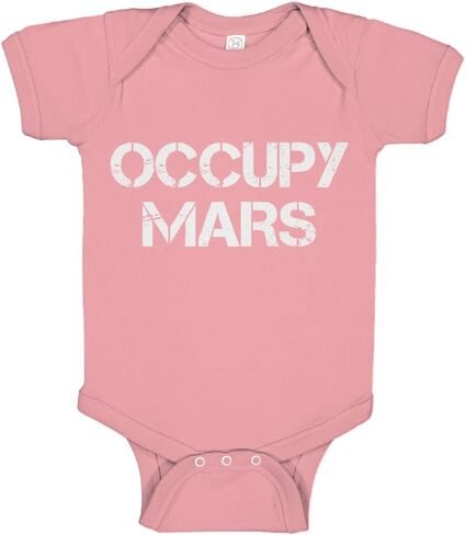 Baby Romper Occupy Mars 100% Cotton Infant Bodysuit in Saudi Arabia