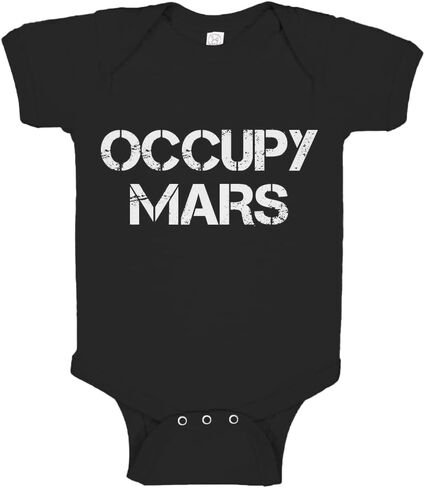 Baby Romper Occupy Mars 100% Cotton Infant Bodysuit in Saudi Arabia