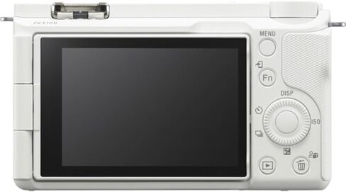 Sony ZV-E10 II كاميرا بدون مرآة | أبيض مجمعة مع بطاقة ذاكرة 64 جيجابايت + شاحن بطارية + مجموعة أدوات بداية + كيس كاميرا + قطعة قماش تنظيف الألياف الدقيقة (6 عناصر) in Kuwait