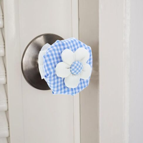 Gadpiparty 2pcs Door Knob Cover -Collision Decorative Fabric Round Knob Protector for Home Safety Multi-Purpose Use Cabinet Handles Sound Dampening Design in Saudi Arabia