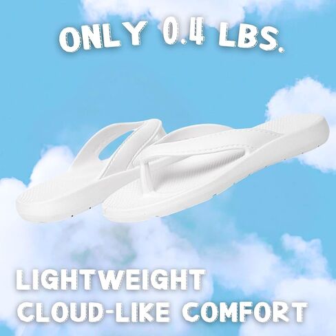 EVA Soft Comfort Flip-flops Sandals for Women and Men Slides Sandals for Women Cloud Flip-flops Slippers with Thick Sole Non-Slip Indoor and Bathroom Sandals for Ultimate Comfort in Kuwait