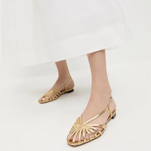 Slingback Flat Sandals for Women Comfort Round Toe Low heel Sandals Casual Summer Dress Shoes in Saudi Arabia
