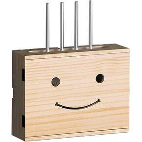 Router Fences Wall Mounted Router Storage Box Multi Function WiFi Router Storage Boxes TV Lower Row Socket Occlusion Box for Home and Office，Nutural-b-36.5x27.5x11.5cm