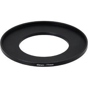 48-46/49/52/55/77mm Step Up & Step Down Rings Adapter for Lens and Filter 48-77 Filter Adapter Ring 48mm Lens to 77mm Filters