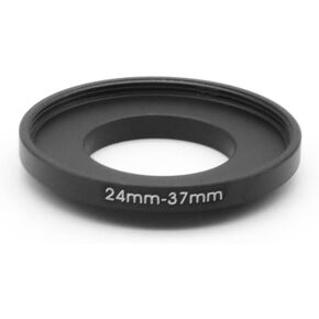 24-37mm Step Up Filter Ring Adapter for Camera ND/UV/CPL Filter Lens 24mm Lens to 37mm Camera Accessories Screw-in Adapter Ring
