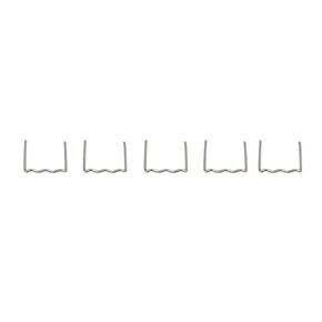 Universal 100 Pcs Set Precut 0.6mm 0.8mm Hot Flat Staples Repair Welder Tool Plastic Welding Car Bumper Repair (0.8 mm Outside Corner)