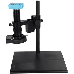 Microscope Kit Digital Video Monocular Microscope Set 180X/130X C-Mount 13MP/38MP/48MP 4K HDMI USB Camera Microscope Lens Adapters