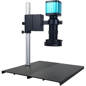 Microscope Kit 4K 48MP 22MP USB Monocular Zoom Microscope Digital Video Camera Lens 72 LED Light Lens Microscope Lens Adapters