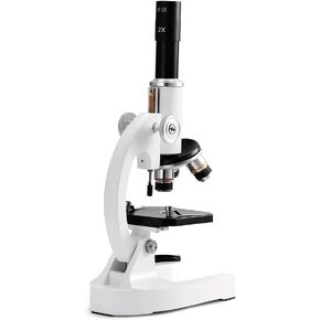 64X-2400X Monocular Optical Microscope Elementary School Science Experimental Biology Teaching Digital Microscope