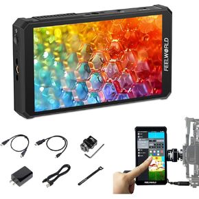 FeelWorld PS6 5.5 "OLED TOUC SCREENT CAMERA MONCHER