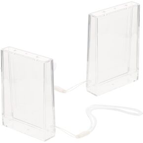 CIIEEO 2PCS صناديق تخزين منظم الصور البلاستيكية CLOS