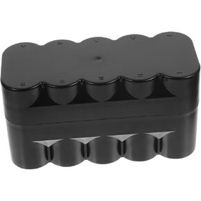 DOITOOL Film Canisters Holder Black Film Canisters Plastic Case Compact Design