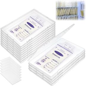 12 Pack Freeze Flat Breast Milk Bags Storage Organizer Tray, Freezer-Friendly Breastmilk Storage Containers Fits 2-6oz Bags, Breastfeeding Bags Organization 7.5x5.1x0.7in in Saudi Arabia
