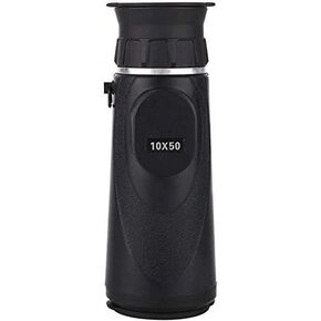 Portable Binoculars High Power 10X50 Zoom Monocular Telescope, Waterproof Shockproof, High Definition Prism for Bird Watching Hiking Concerts 10 Times