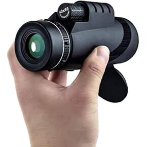 Portable Binoculars High Power Telescope 40x60 Monocular Optical HD 2000T Lens Telescope BAK4 Day 1500m/9500m Outdoor Camping Hiking New
