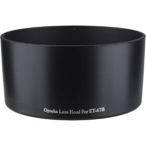 Opteka ET-67B Lens Hood for The Canon EF-S 60mm f/2.8 Macro USM Digital SLR Lens