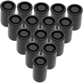 POPETPOP Film Canisters Lids 50pcs Reusable Film Canisters Storing Lids for Camera