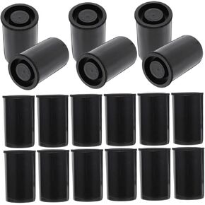 50pcs Camera Film Canisters Caps Compact Storage for Film Small Accessories Photography Supplies Lightweight Dust Moisture Containers
