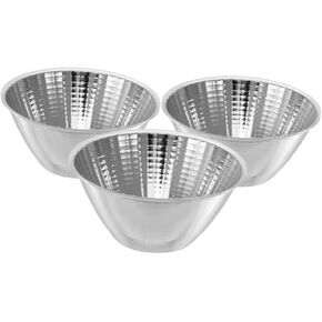 DOITOOL 3pcs Flashlight Reflector Cup LED Lighting Fixture Shade Replacement Accessory for Spotlight Lightweight Aluminum Reflective Panel for Outdoor Camping and Adventure Use