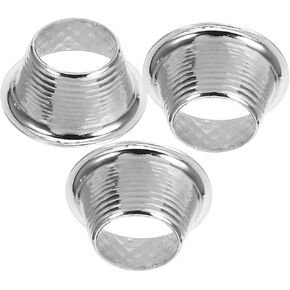 3pcs Flashlight Reflector Cup Accessory Precision Fitting for Focused Lighting Indoor Outdoor Use Enhances Brightness Light Efficiency Adaptable Reflective Design