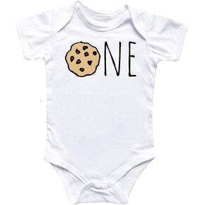 Sweet One Cookie Birthday - Baby Boy Girl Clothes Infant Bodysuit Funny Cute Newborn 2