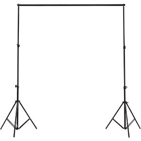Backdrop Stand 10x7 ft Adjustable Back Drop Photography Studio Photo Background Support System with Clamps and Carrying Bag for Parties Wedding Events Decoration