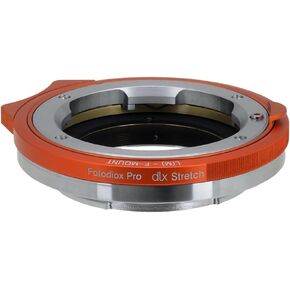 Fotodiox DLX Series Stretch Adapter w/Back Focus and Macro Focus Ability, Leica M Lens to Sony E-Mount Mirrorless Camera - for Sony Alpha E-Mount Cameras APS-C & Full Frame i.e. NEX-7, a5100, a7R II