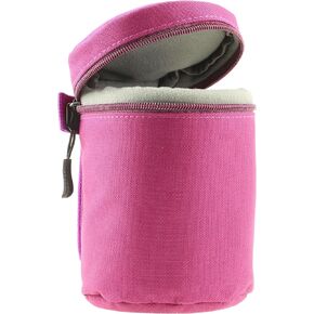 Navitech Purple Purple Camera Camera Case Case Pouch - متوافقة مع Sony Sel85f18 85mm f/1.8-22 عدسة
