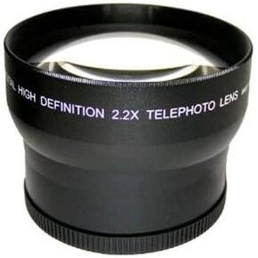 2.2X High Definition Super Telephoto Lens. (Includes Lens/Filter Adapter) Compatible with Canon PowerShot SX530 HS