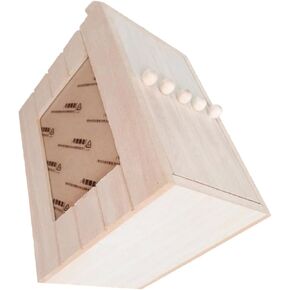 6-inch Wooden Photo Frame Case Photo Album Box Memory Keepsake for Infants Present