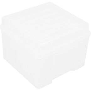 1set Transparent Photo Storage Case for Organized Postcards and Photos Easy to Clean Smooth for Use
