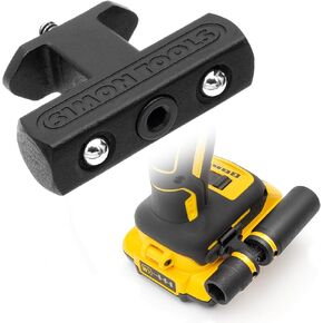 Socket Holder for Milwaukee & Dewalt Impact Wrenches | Choose 1/2" or 3/8" Size | Holds Two Sockets | Lightweight Aluminum, Low Profile | Mounts Using Belt Clip Screw Point