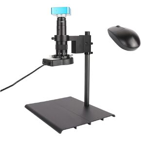 Microscope Kit HDMI USB Digital Video Monocular Microscope Camera 180X C-Mount Lens Microscope Lens Adapters