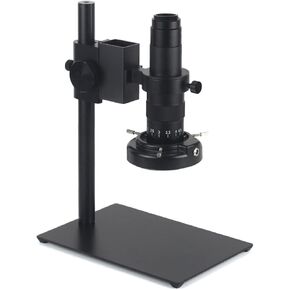 Microscope Kit 48MP 4K 2K Digital Video Microscope Camera Industrial Monocular 180X Zoom C-Mount Lens Microscope Lens Adapters