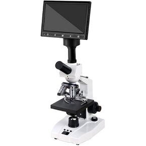 Microscopes 400X Monocular Constant Temperature Biological Microscope, Motility Detection, Digital Microscope, Constant Temperature for School Laboratory